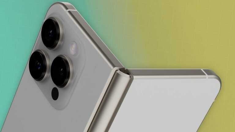 Foldable iPhone