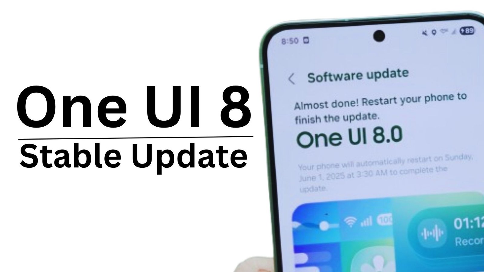 One UI 8 Stable Update