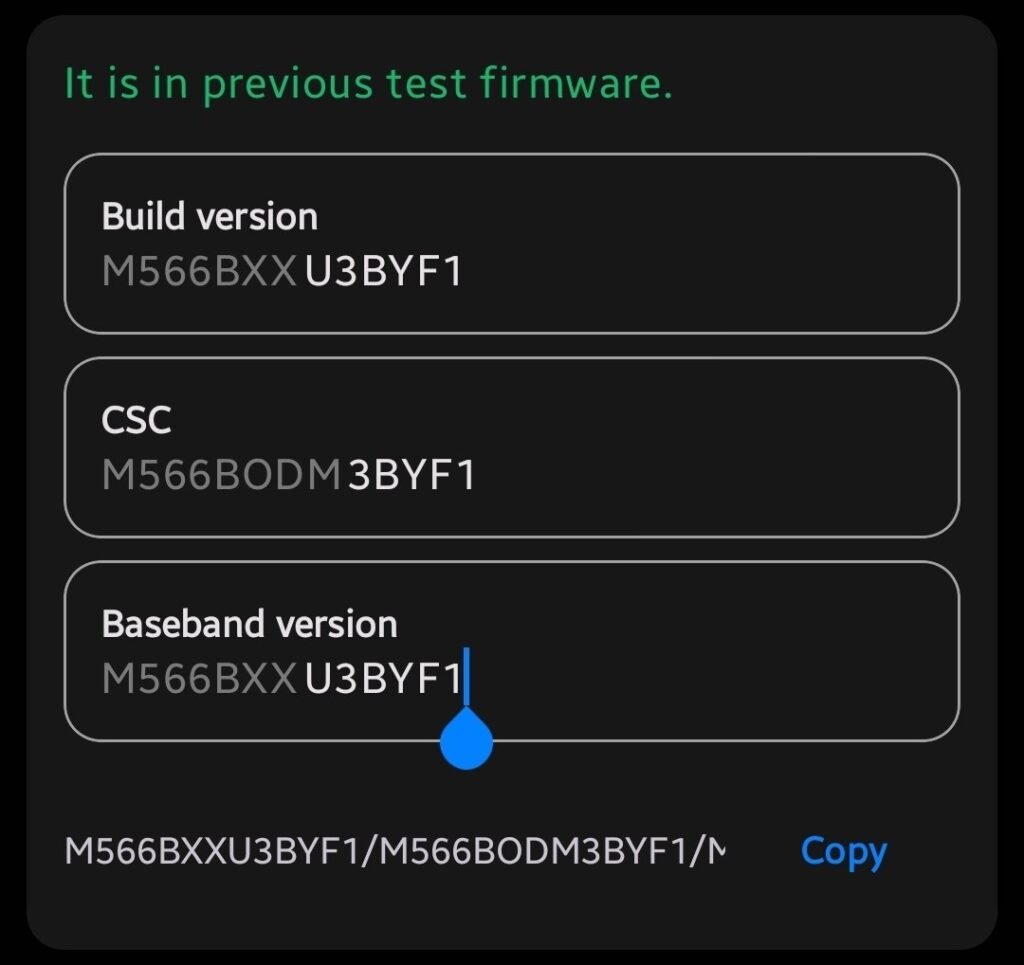  Galaxy M56 One UI 8.0 