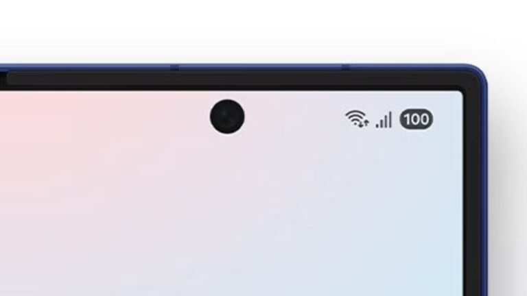 Galaxy Z Fold7 Inner Selfie Camera