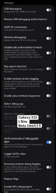 Samsung One UI 8 Bootloader