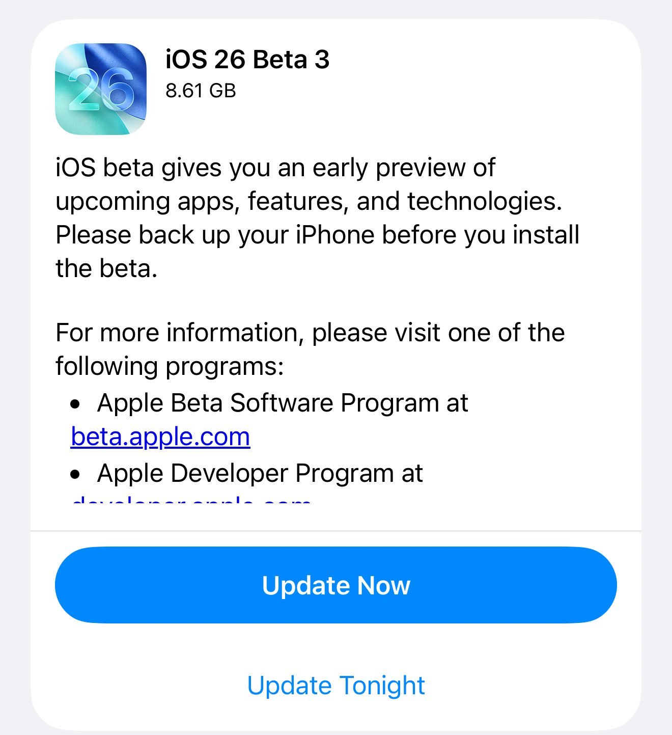 ios-26-beta-3-updates