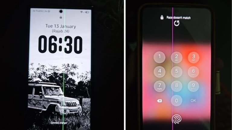 Galaxy S23 Ultra Green Line